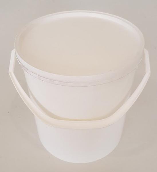Plastic honey bucket with spill-proof lid 10lt